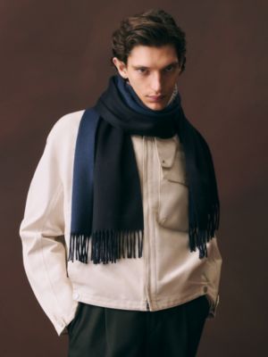 エルメス カシミアマフラー 黒 レクトヴェルソ 新品未使用品 カシミヤマフラー 《レクトヴェルソ》 | Hermès - エルメス-公式サイト